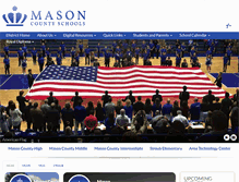 Tablet Screenshot of mchs.masoncoschools.com